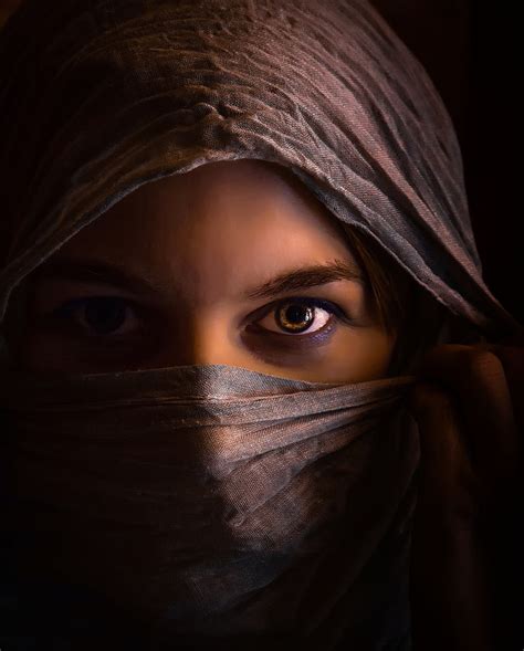 hd wallpaper woman s gray hijab eyes girl scarf mysterious women religious veil
