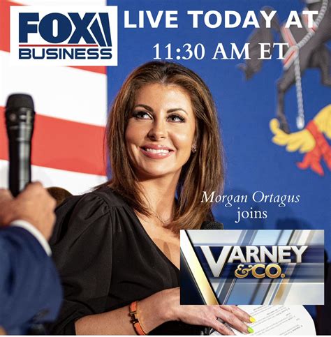 Morgan Ortagus On Twitter Excited To Join Varneyco In Studio This