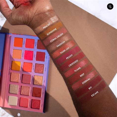 cocoa swatches on instagram “there s something about a monochromatic eye shadow palette that