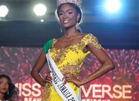 Miss Universe Jamaica Is Toshami Calvin