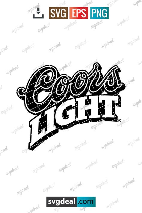 Coors Light Svg Free SVG Files