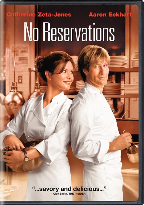 The life of a top chef changes when she becomes the guardian of her young niece. No Reservations DVD Release Date February 12, 2008