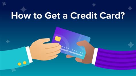 How To Get A Credit Card Youtube