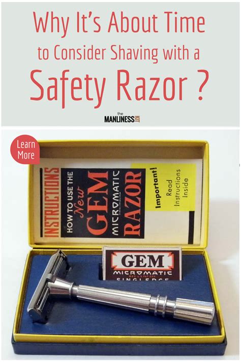 Why Its About Time To Consider Shaving With A Safety Razor Safety