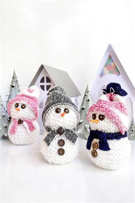 Cute Snowman Craft For Your Diy Christmas Decor