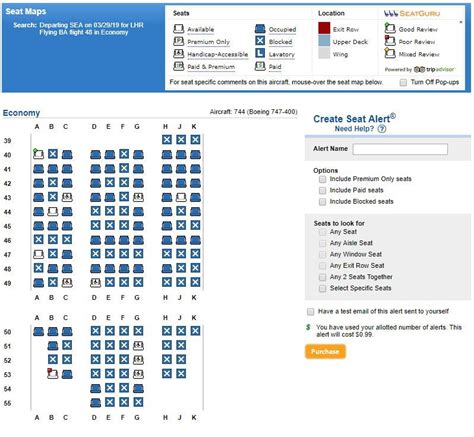 British Airways Premium Economy Seat Map Elcho Table Hot Sex Picture