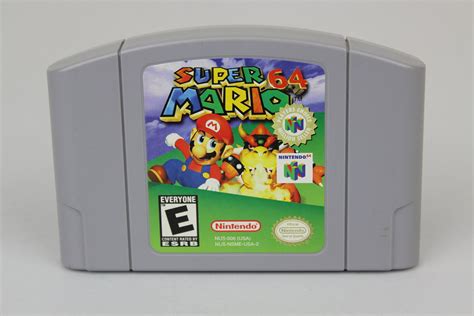 Super Mario 64 Authentic Nintendo 64 N64 Game Etsy