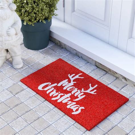 The Holiday Aisle® Ayvianna Non Slip Christmas Outdoor Doormat And Reviews Wayfair