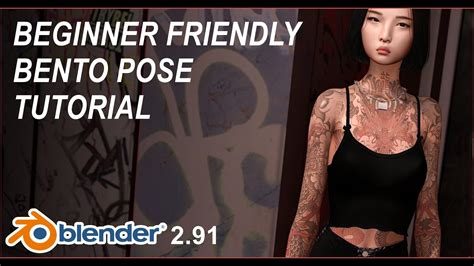 How To Create Bento Poses For Second Life In Blender 291 Using Avastar
