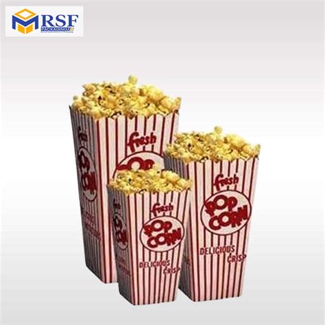 Custom Popcorn Boxes Popcorn Favor Boxes Rsf Packaging