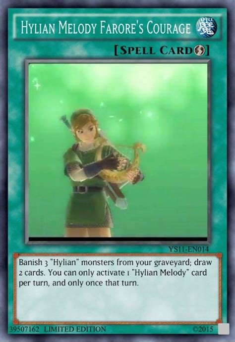 Hylian Yugioh Cards Skyward Sword Part 23 Zelda Amino