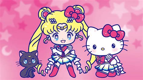 Sailor Moon Y Hello Kitty Celebran El 30 Aniversario De Las Sailor