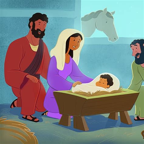 Printable Story Of Jesus Birth For Kids