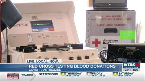 Red Cross Testing Blood Donations For Covid 19 Antibodies