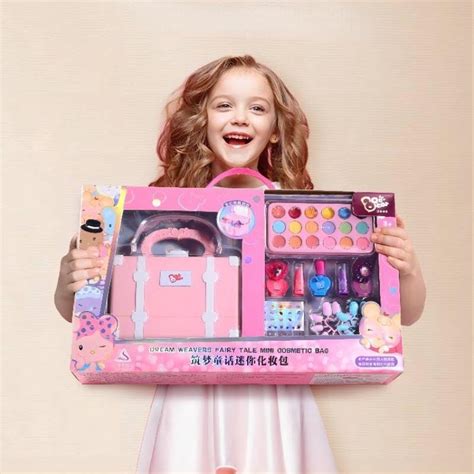 Cosmetics Kit Pretend Play Makeup Set Girls Princess Makeup Toys