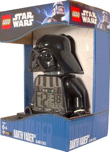 Lego Star Wars Darth Vader Alarm Clock Black 9002113 Best Buy