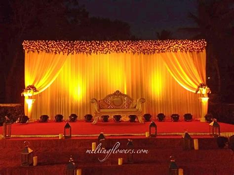 Indoor Sangeet Stage Decoration