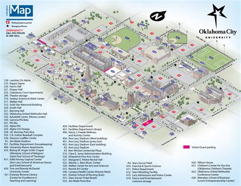 Map Oklahoma City University