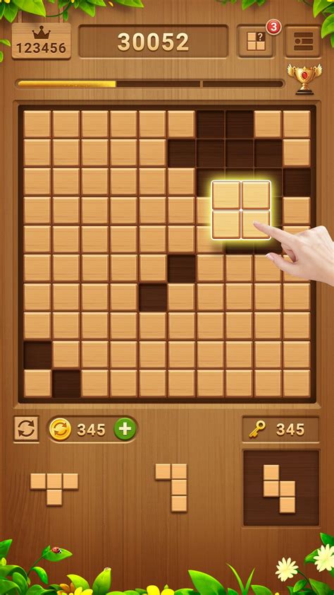 Wood blocks is the fun puzzle strategy game in which you must place different shaped wooden blocks into the play area, similar to 10x10. Wood Block Puzzle - Free Classic Block Puzzle Game for ...