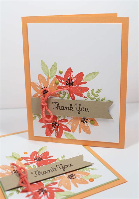 How To Make A Easy Thank You Card Video Tutorial With Stampin Up