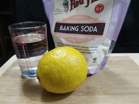 Baking Soda And Lemon