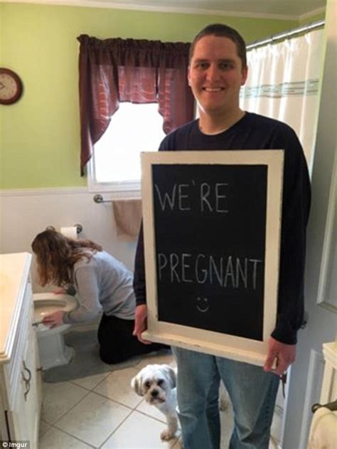 Boston Dad Throws Up After Finding Out His Wife Is Pregnant With