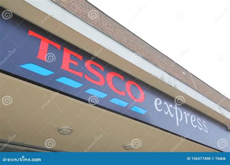 Tesco Express Supermarket Uk Editorial Stock Photo Image Of Store