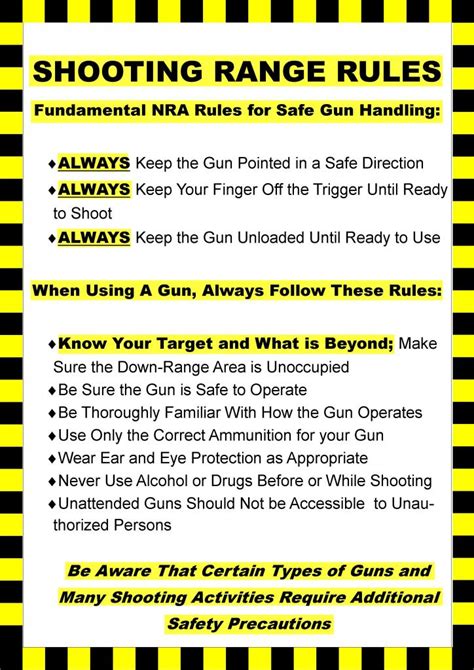 Gun Range Safety Rules How To Stay Safe While Shooting
