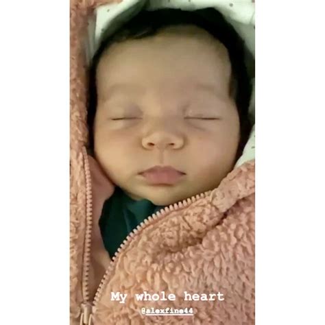 Cassie Shares 1st Photo Of Her Alex Fines Daughter Frankies Face