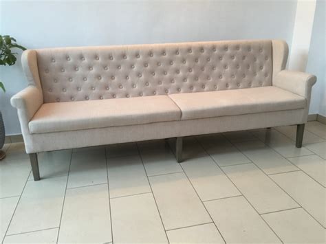 Bank für die halle wird gekauft, so dass es bequemer wäre! Sitzbank gepolstert, gepolsterte Bank-Sofa im klassischen ...