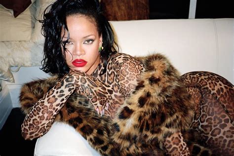 Rihanna Dons Risqué Sheer Leopard Catsuit In New Photo Critics Make