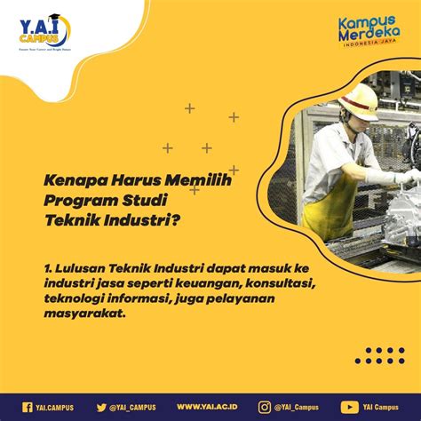 Apa Sih Teknik Industri Universitas Persada Indonesia Yai