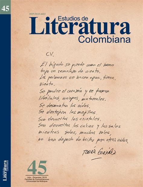 Archivos Estudios De Literatura Colombiana