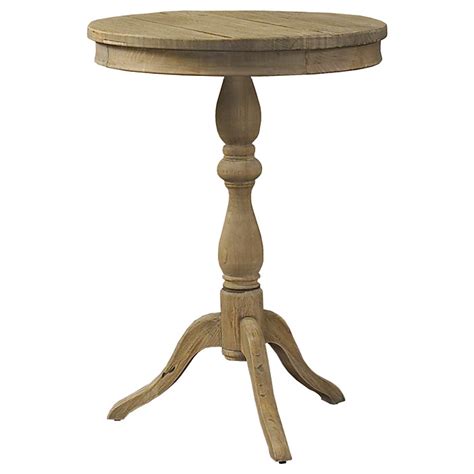 100+ years old wood thickness: Salvaged Wood Round Side Table - Spider Leg Pedestal Base ...