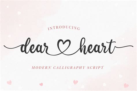 Dear Heart Font Free All Free Fonts