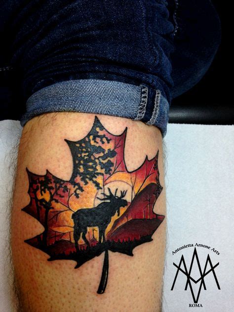 40 Best Maple Leaf Tattoo Ideas Maple Leaf Tattoo Tattoos Maple