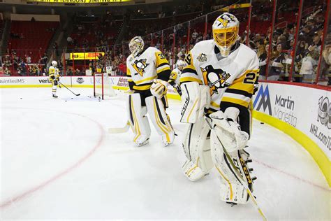Reports are surfacing tuesday morning that vezina trophy winner and veteran goaltender marc andre fleury is on the move. NHL Trade Rumors: Report that Penguins want to trade Marc ...