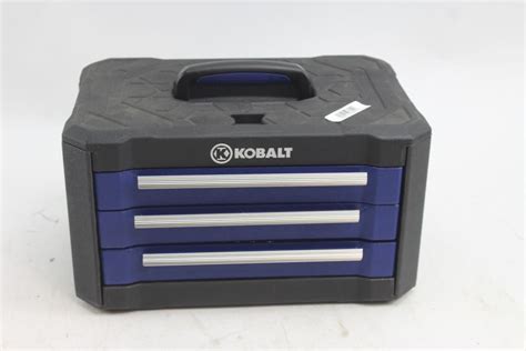 Kobalt All Purpose Tool Set With 3 Drawer Case Property Room
