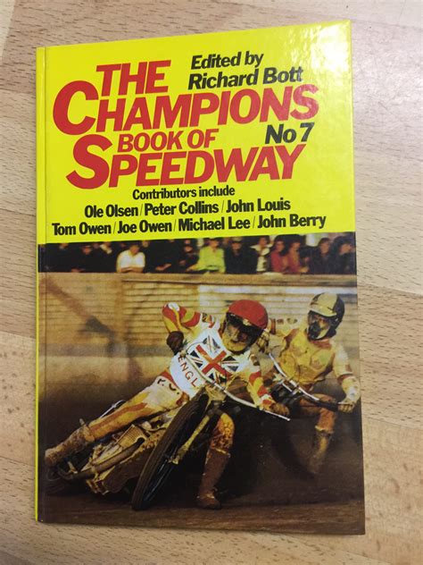 The Champions Book Of Speedway No7 Collects Corner