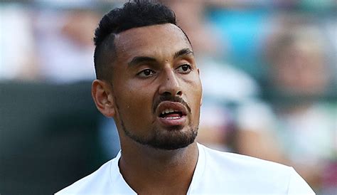 He briskly bounced the ball and rocked forward to begin his serve, his arms swinging. ATP: Nick Kyrgios - "Sandplatztennis ist kein richtiges ...