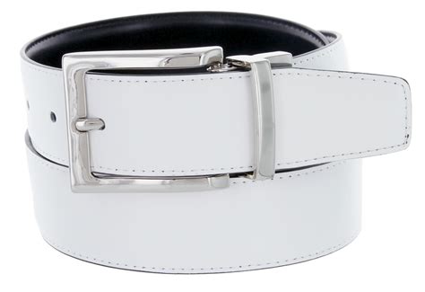 A505s Mens Reversible Leather Dress Belt 1 14 Or 32mm