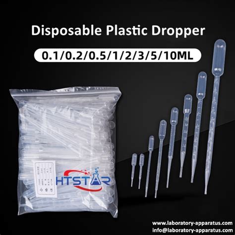 Disposable Plastic Dropper Pasteur Dropper Chemistry Laboratory