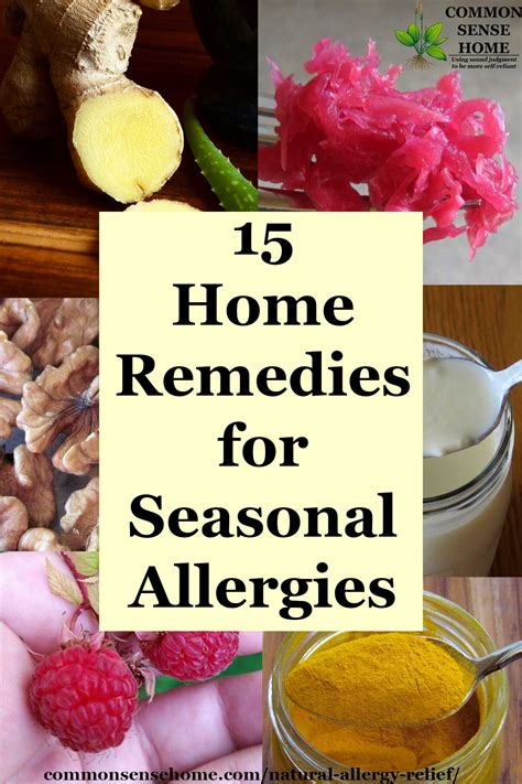 natural allergy relief 15 home remedies for seasonal allergies