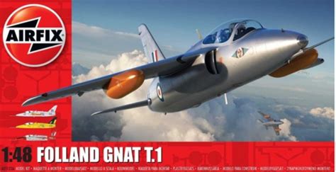 Folland Gnat T1 British Aerobatic Trainer 148 Airfix
