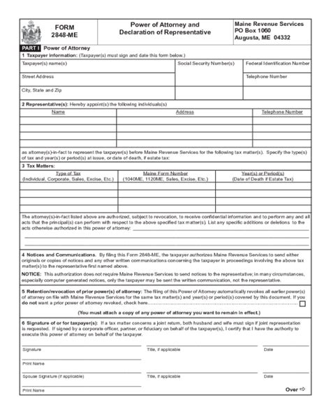 2021 Financial Power Of Attorney Form Fillable Printable Pdf And Forms