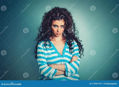 Sad Young Beautiful Hispanic Sad Woman Serious And Concerned Looking Worried And Thoughtful