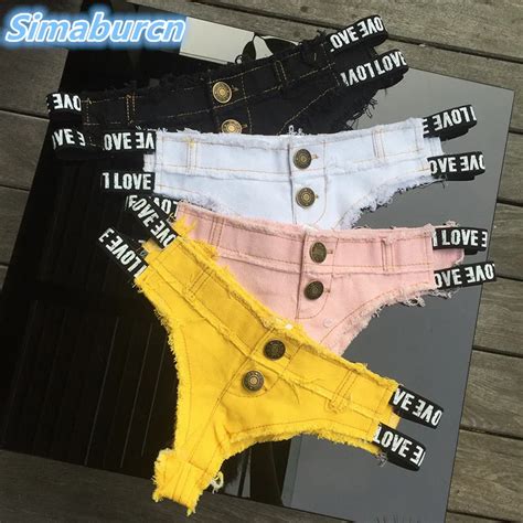 Buy Low Waist 2018 Summer Style Denim Shorts Slim Sexy