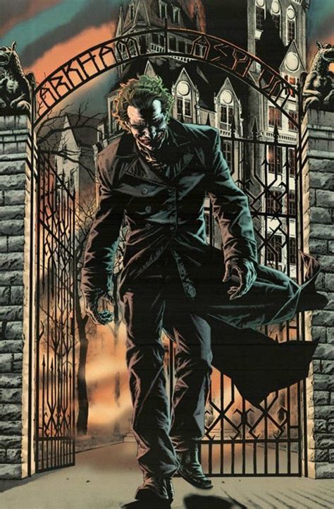 Batman Joker Arkham Asylum Comic Poster Tshirtnow