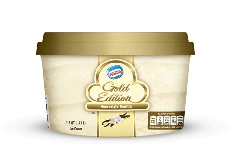 Nestle Gold Edition Ice Cream Vanilla Homestyle Walmart Com