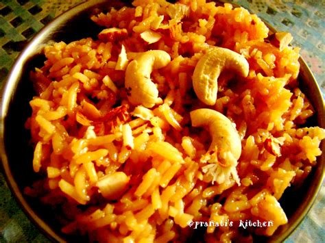Delicious Recipes 4m Pranatis Kitchen Sweet Rice South Indian Style
